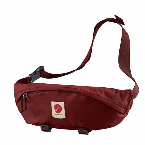 Fjallraven Men Ulvö Waist Bag Red PH186399 Philippines